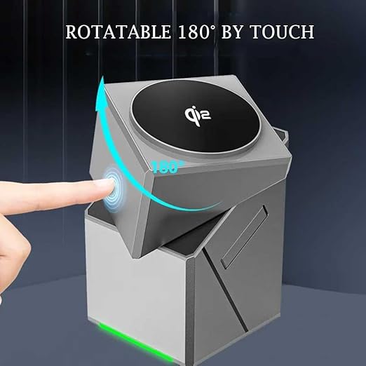 Rotatable 180° Qi2 Wireless Charger Stand
