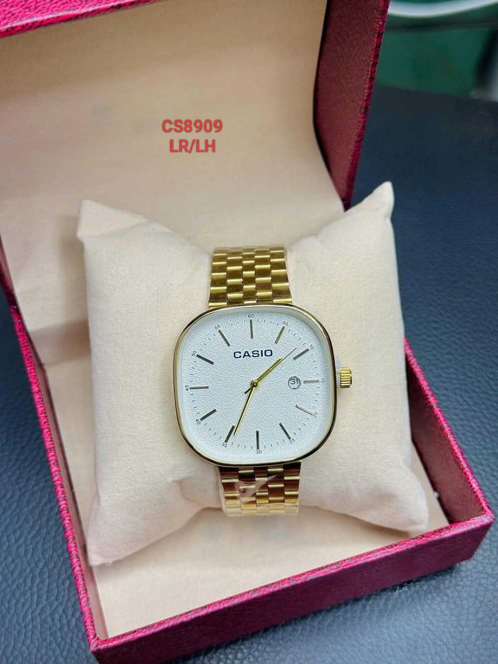 Casio CS8909 Men’s Luxury Gold Wrist Watch