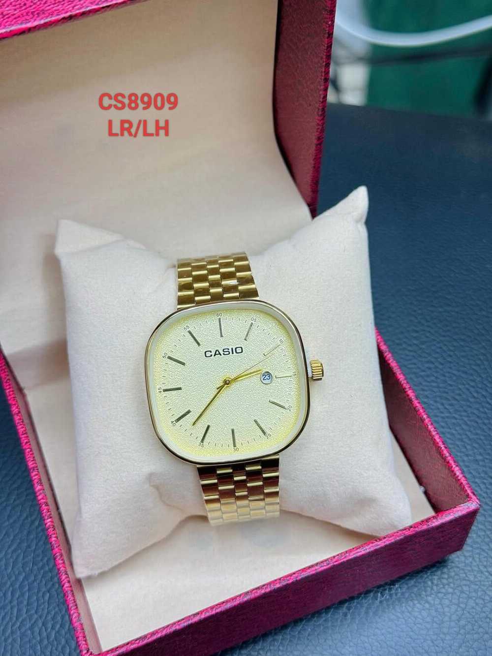 Casio CS8909 Men’s Luxury Gold Wrist Watch