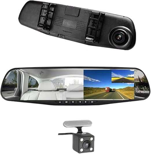 1080P Dash Cam with Rear Camera – Full HD Car DVR