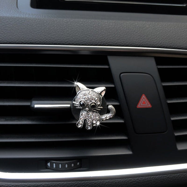 Retro Cute Kitten Car Ornaments