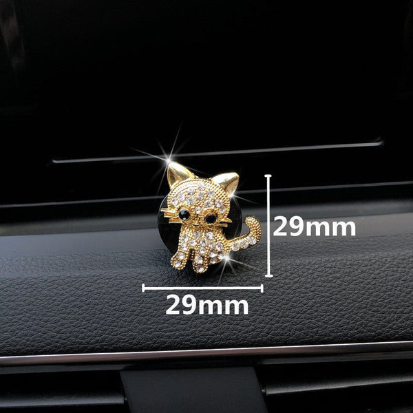Retro Cute Kitten Car Ornaments