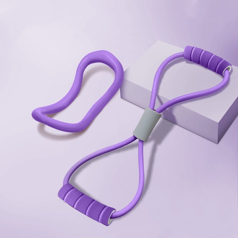Eight Shaped Elastic Rope Stretch Belt